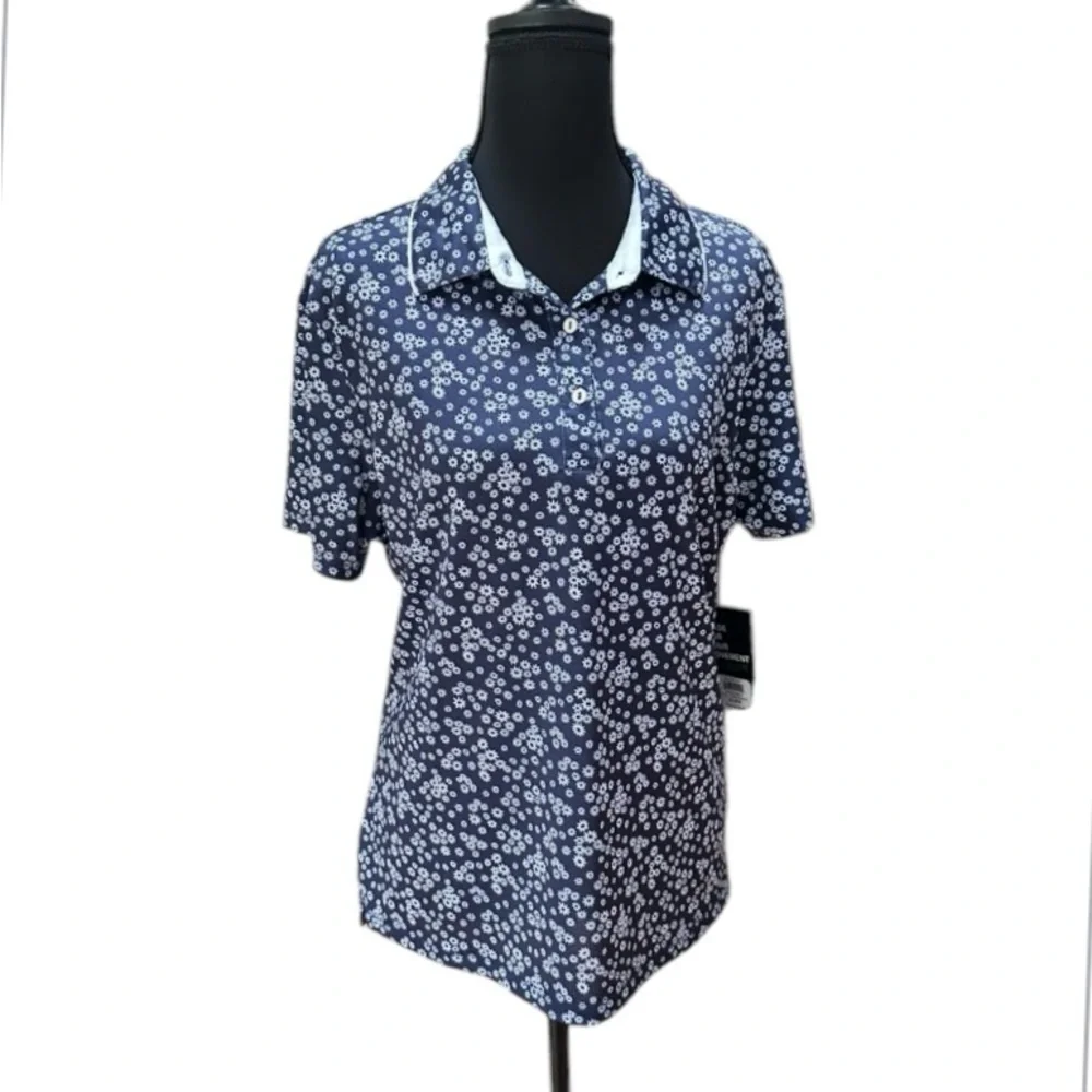 Etonic Activewear Golf Shirt Collared Blouse Top for women. XL